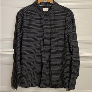 Hurley Mens Armstrong Woven Long Sleeve Shirt